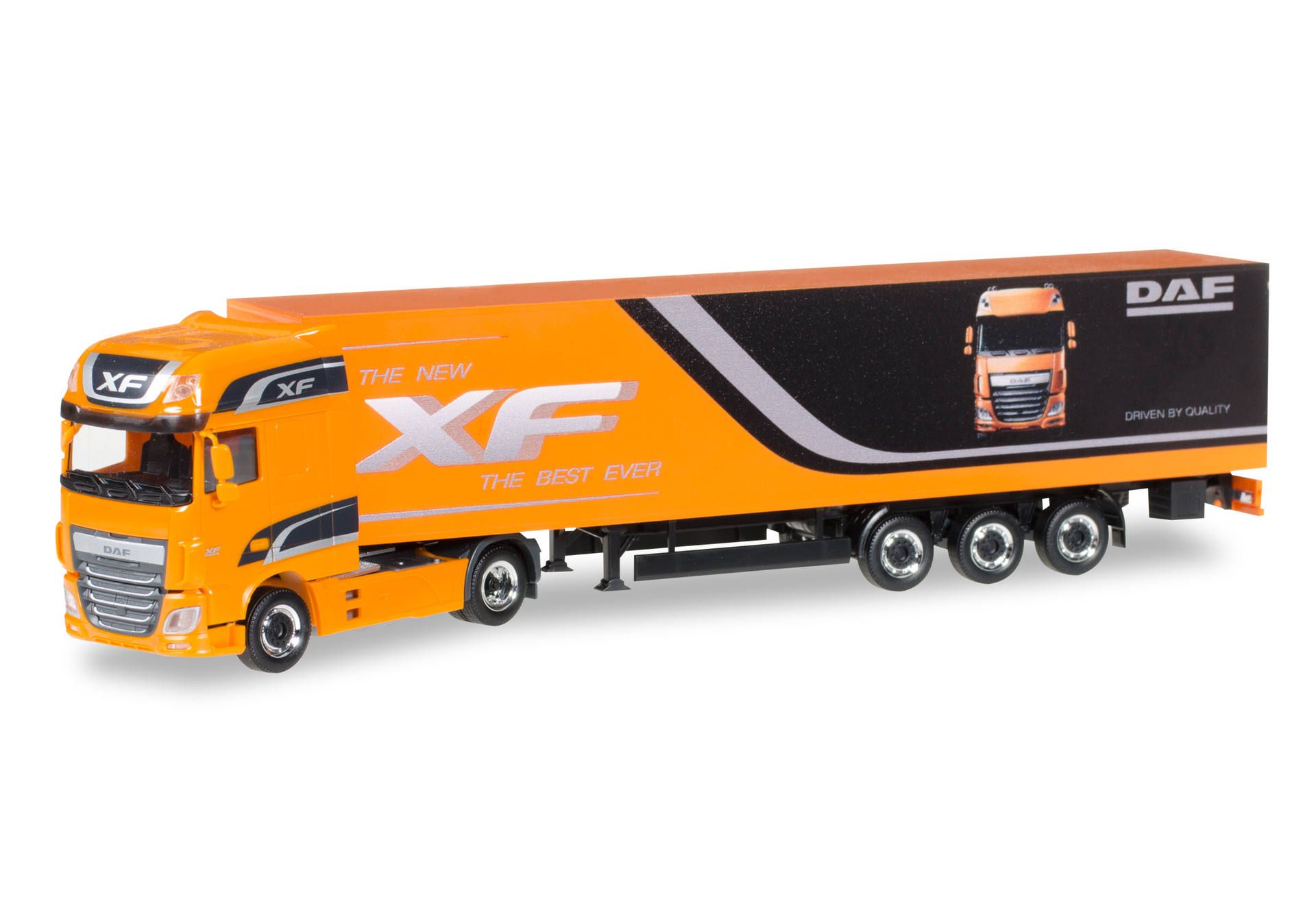 DAF XF Euro 6 SSC Koffer-Sattelzug "DAF Promotion Truck"