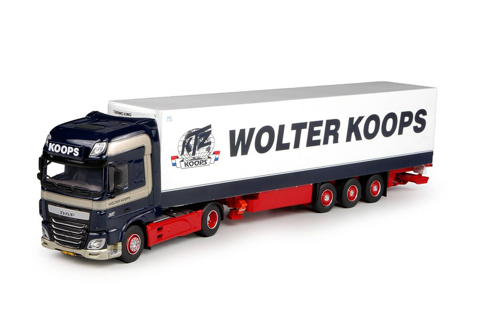 DAF XF Euro 6 SSC Kühlkoffer-Sattelzug "Wolter Koops"