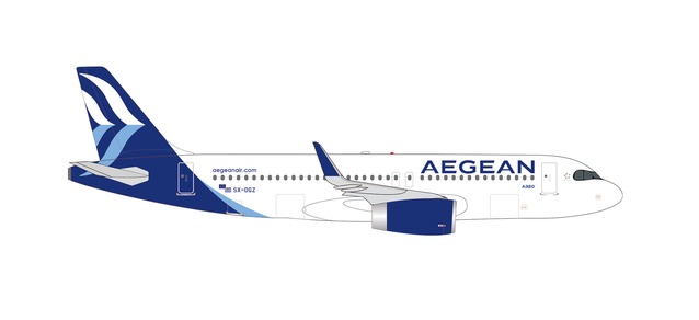 Aegean Airlines Airbus A320 – Reg.: SX-DGZ