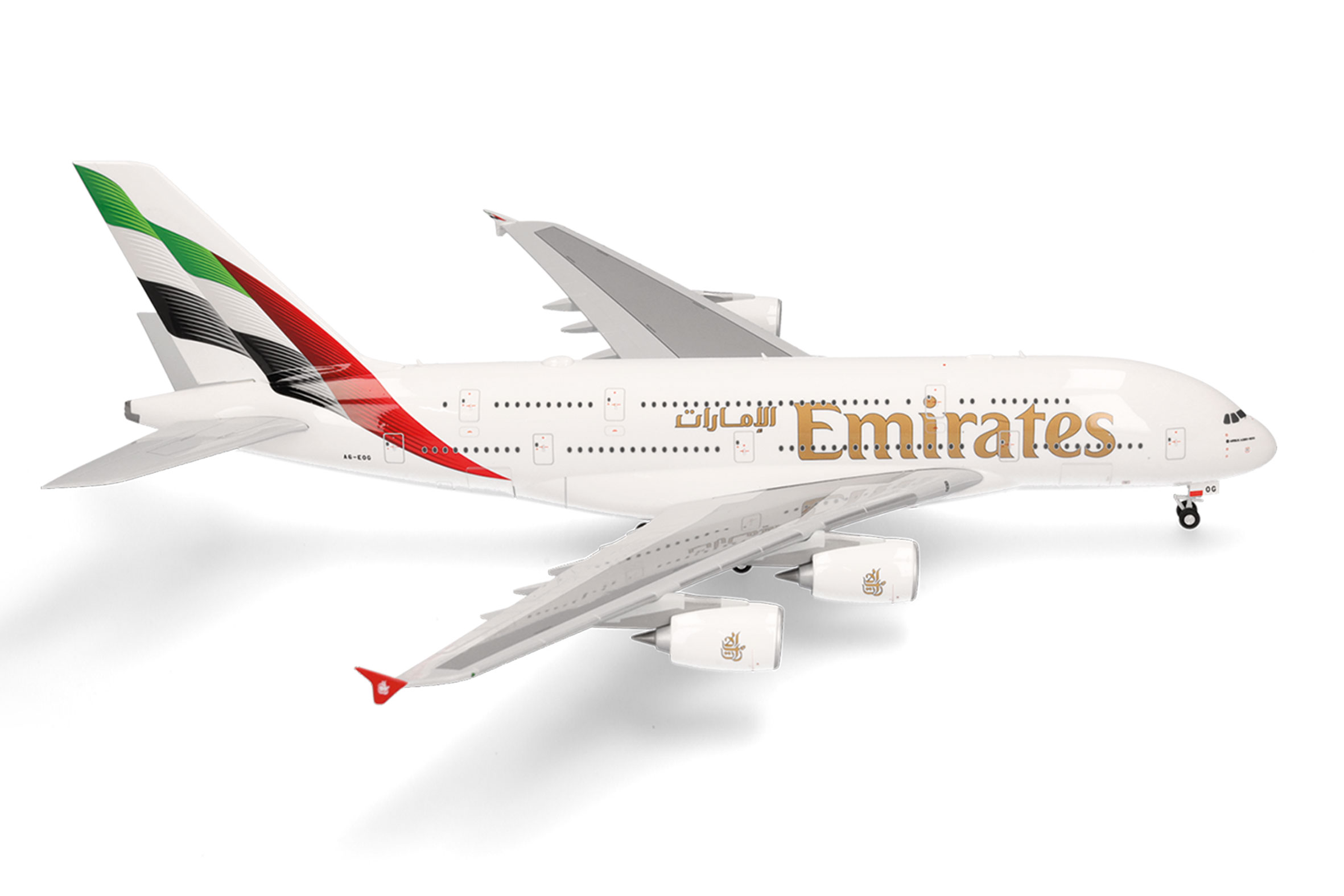 Emirates Airbus A380 - new Colors Reg.: A6-EOG
