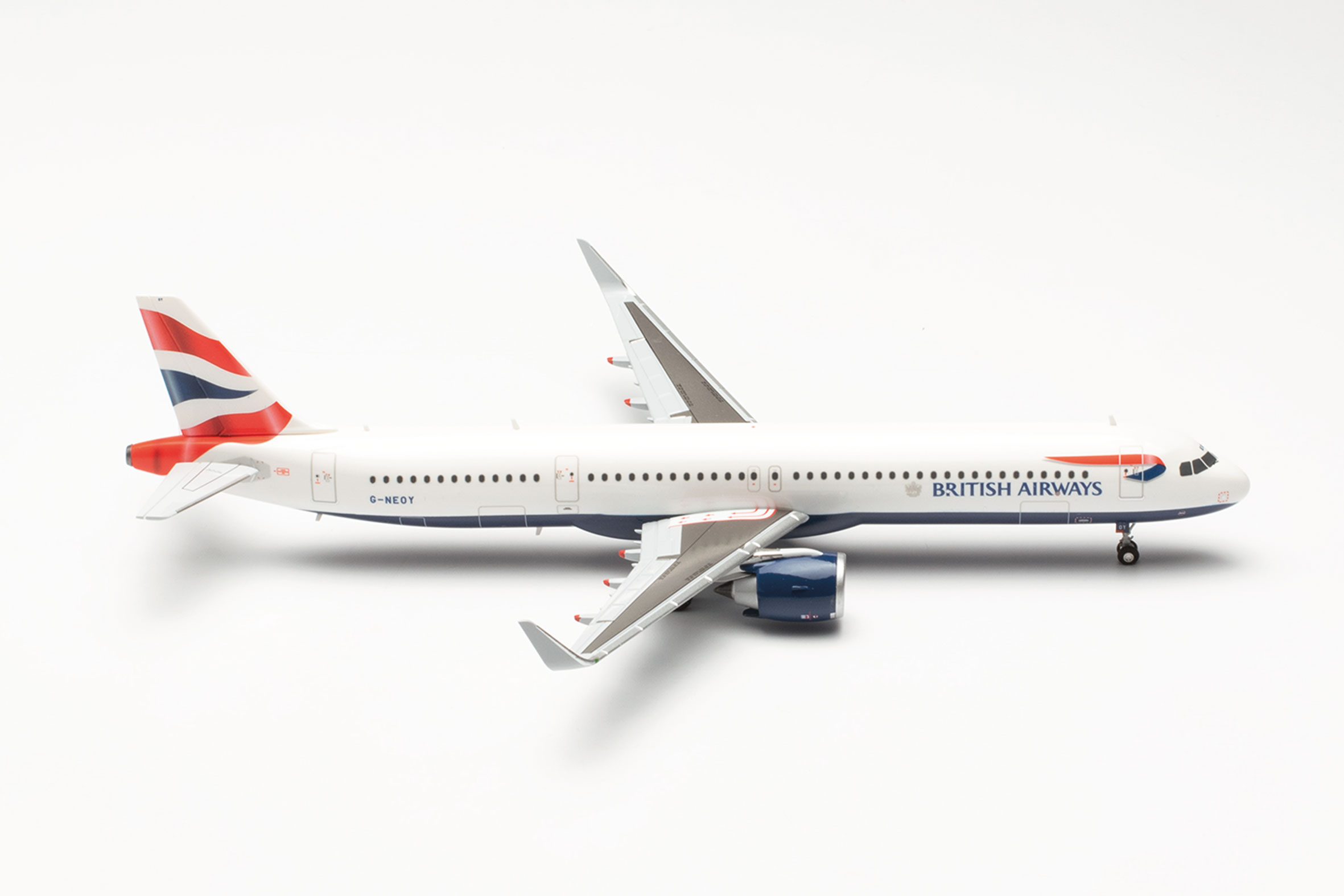British Airways Airbus A321neo – Reg.: G-NEOY