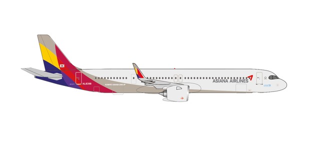 Asiana Airlines Airbus A321neo – Reg.: HL8398