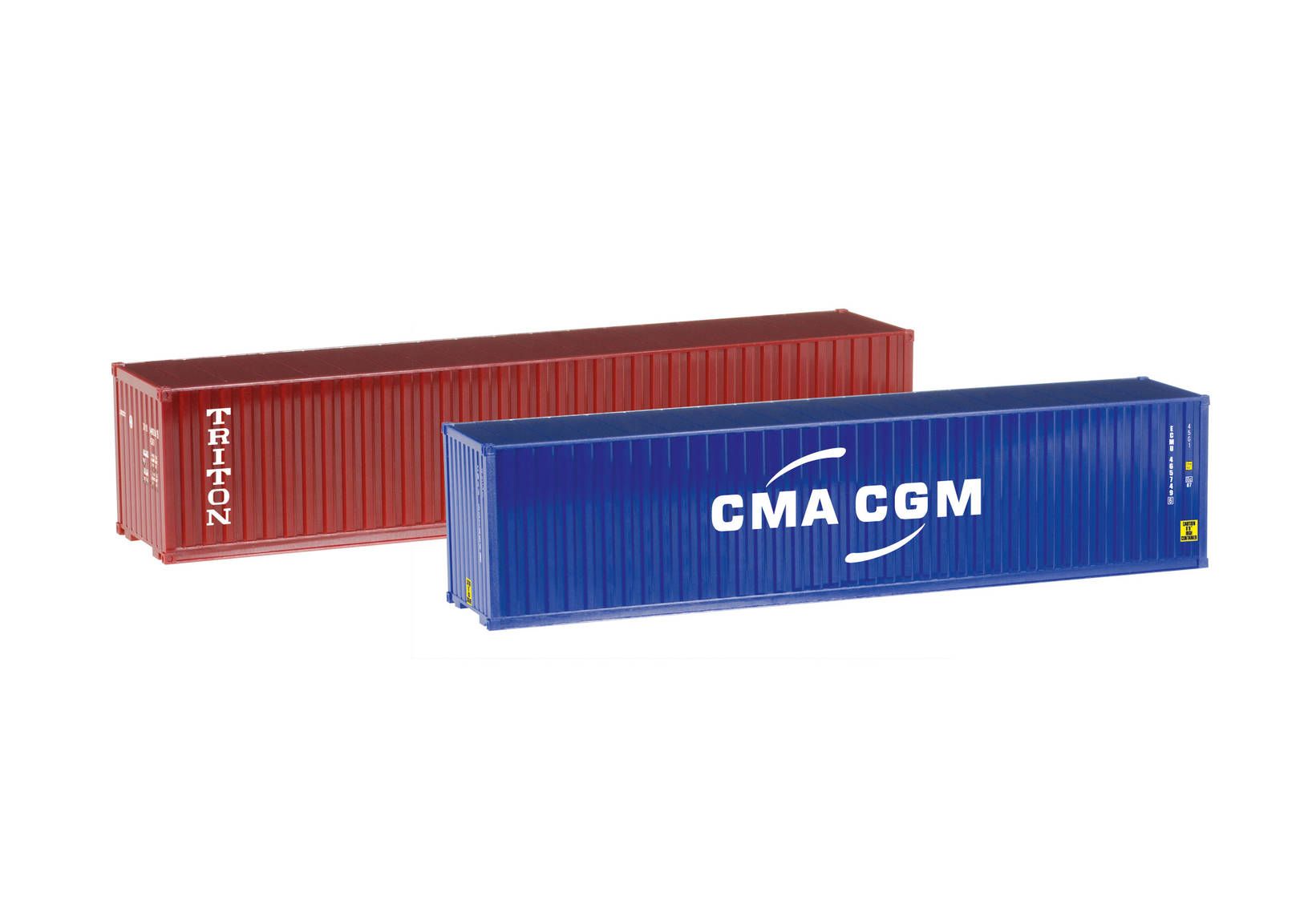Container-Set 2x40 ft. "Triton / CMA/CGM"