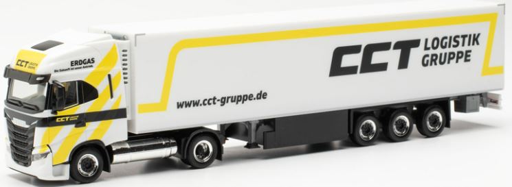 Iveco S-Way LNG Kühlkoffer-Sattelzug "CCT Logistik Gruppe"