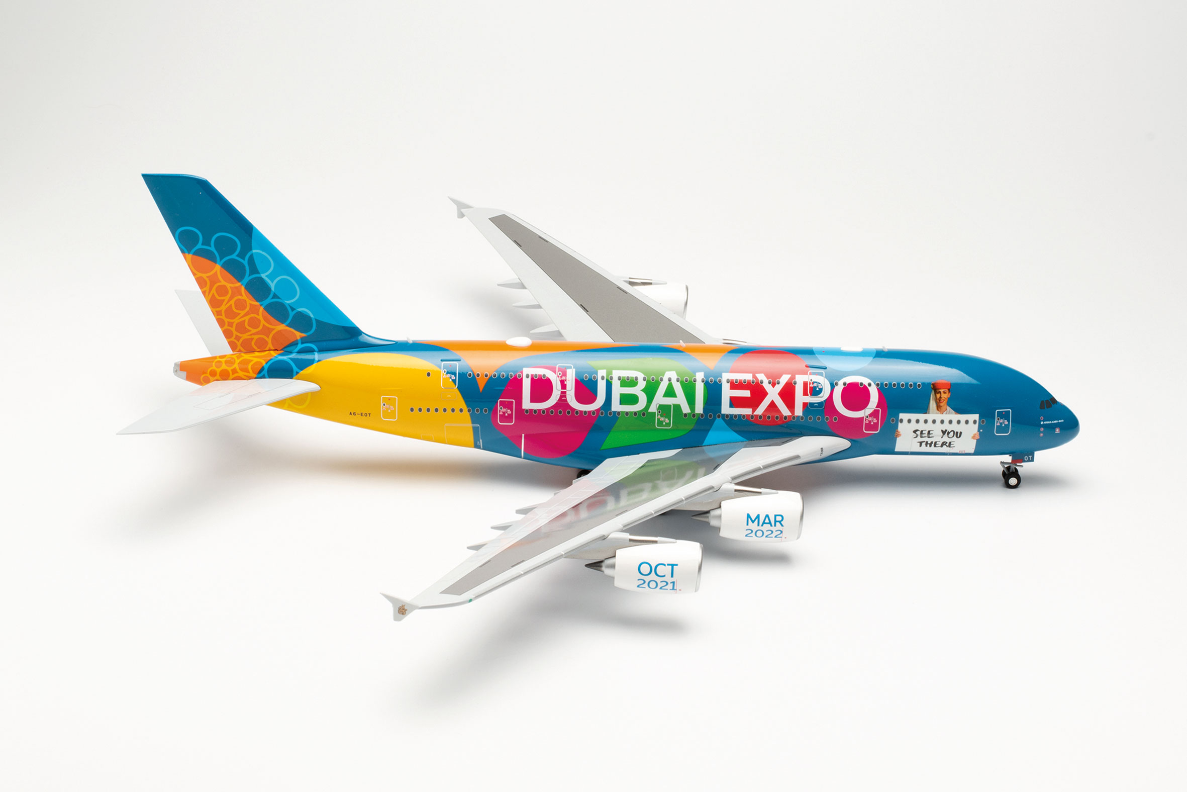 Emirates Airbus A380 “Expo 2020 Dubai - Be Part of the Magic” – Reg.: A6-EOT