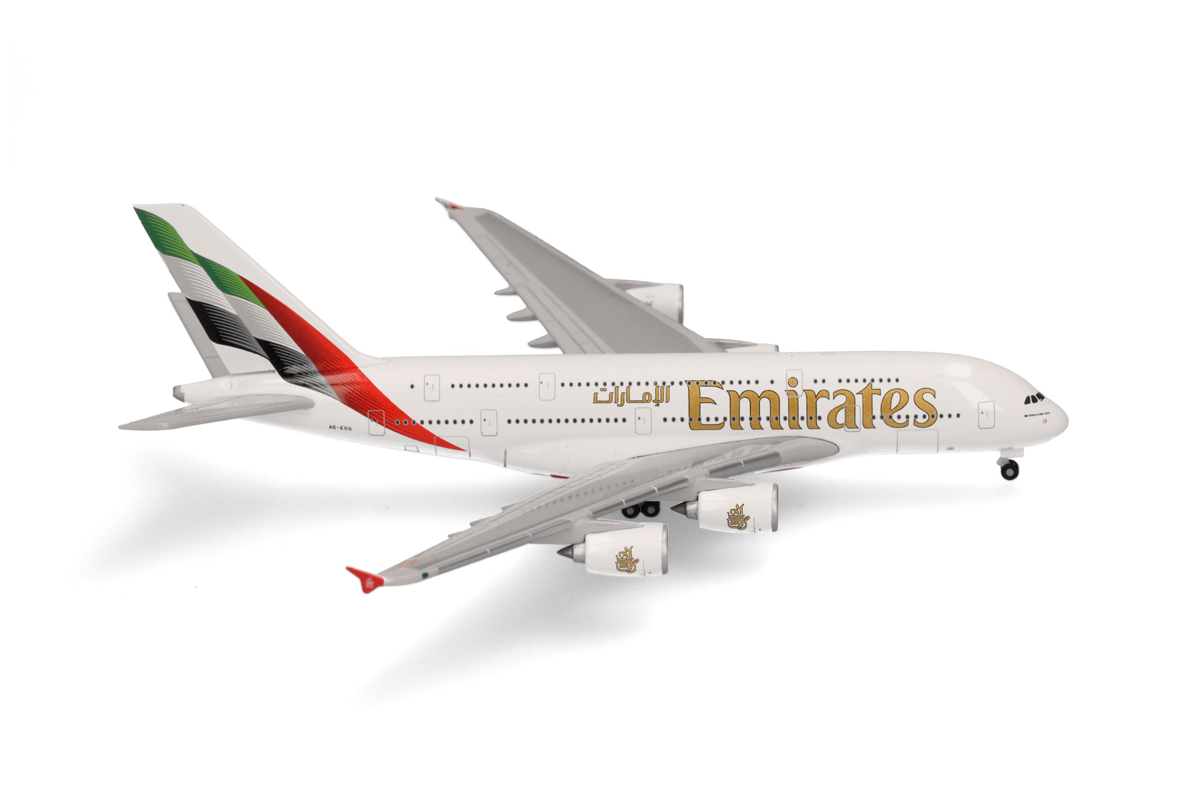 Emirates Airbus A380 - new Colors - Reg.:  A6-EOG