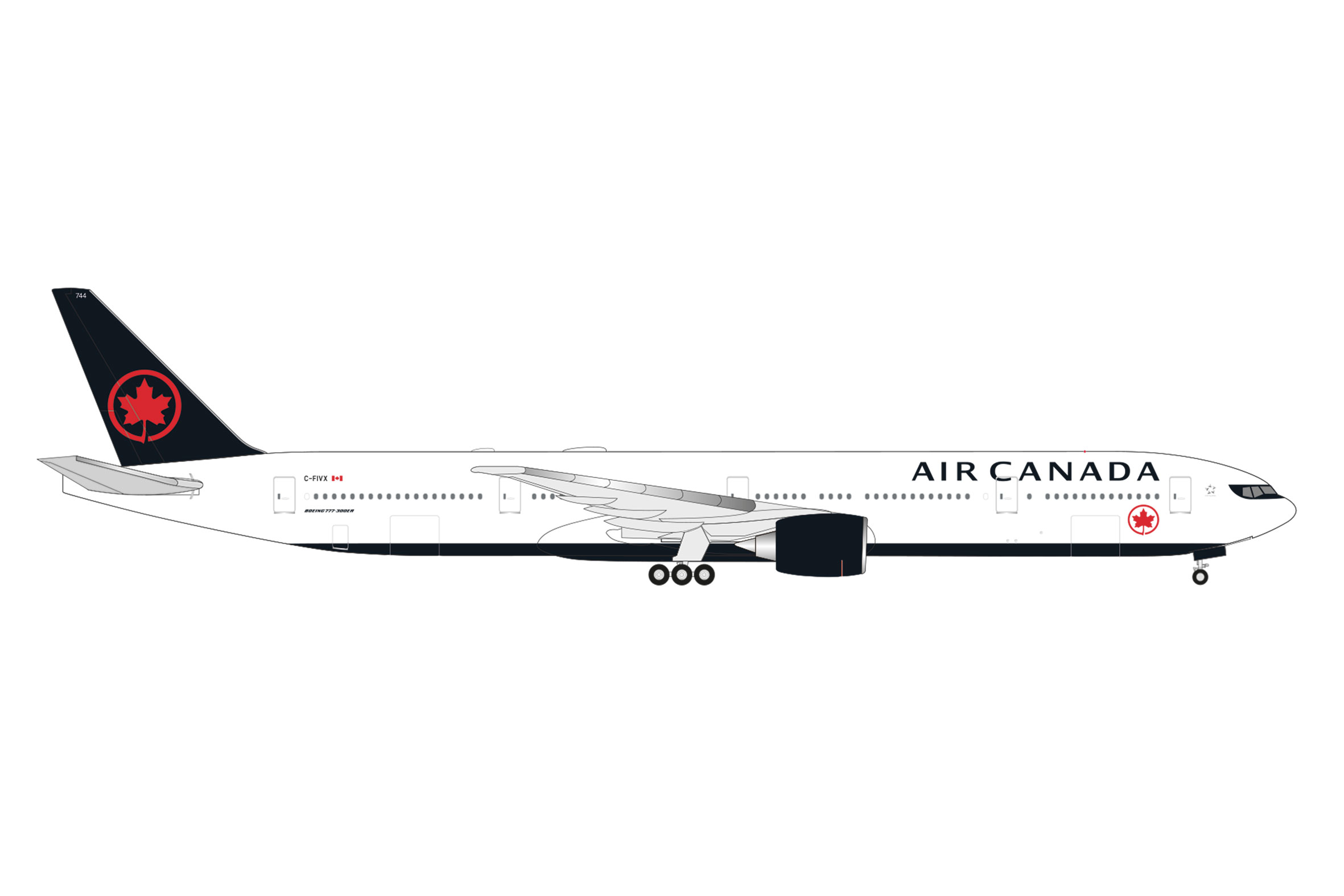 Air Canada Boeing 777-300ER Reg.: C-FIVX 