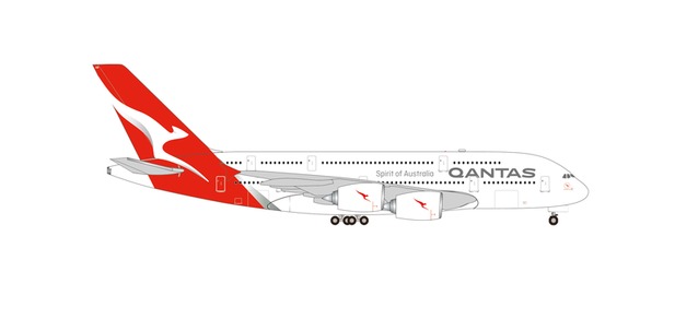Qantas Airbus A380 – Reg.: VH-OQB “Hudson Fysh”
