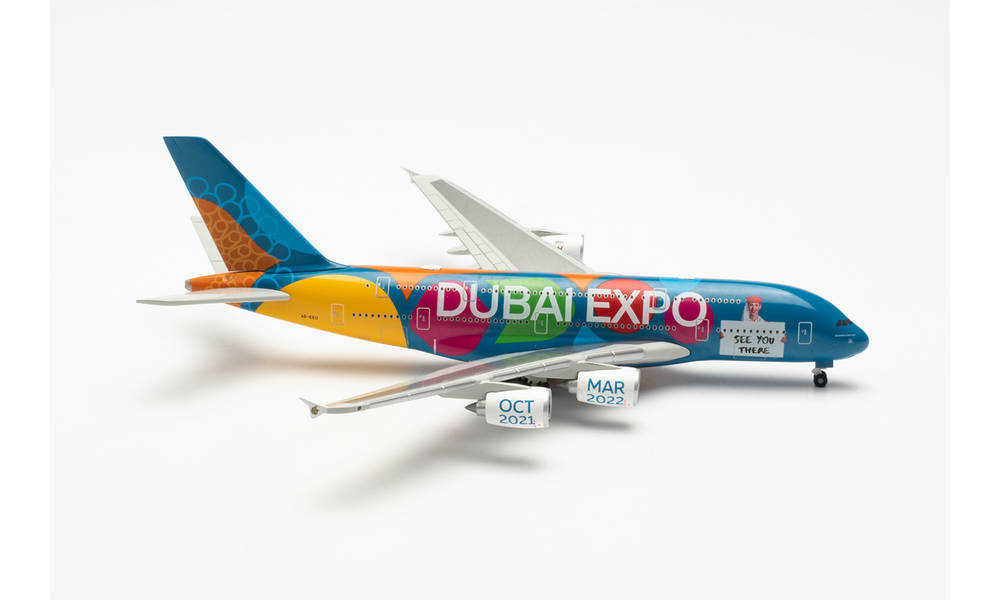 Emirates Airbus A380 “Expo 2020 Dubai - Be Part of the Magic” – Reg.:  A6-EEU