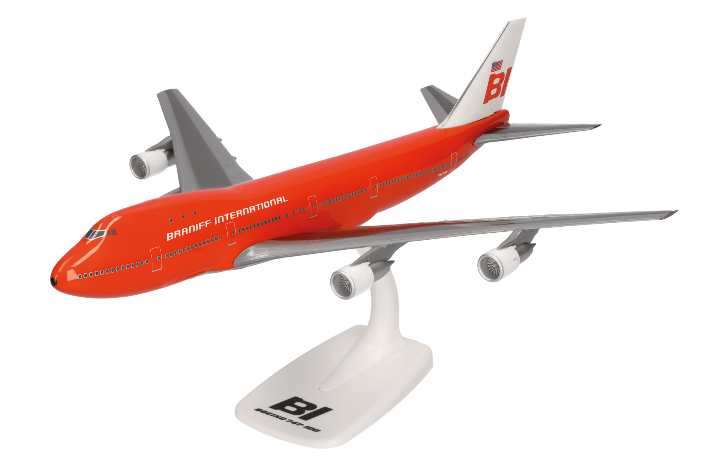 Braniff International Boeing 747-100 "Big Pumpkin" Reg.:  N601BN