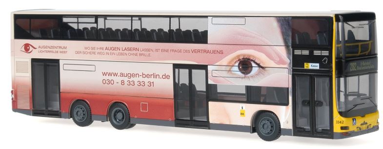 MAN Lion's City - Berliner Verkehrsbetriebe (BVG) Doppeldecker  - Augenzentrum -