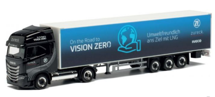 Iveco S-Way LNG Koffersattelzug  "Spedition Zureck - Vision Zero"